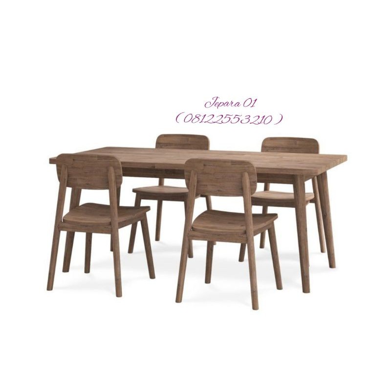 Set Kursi Makan Modern