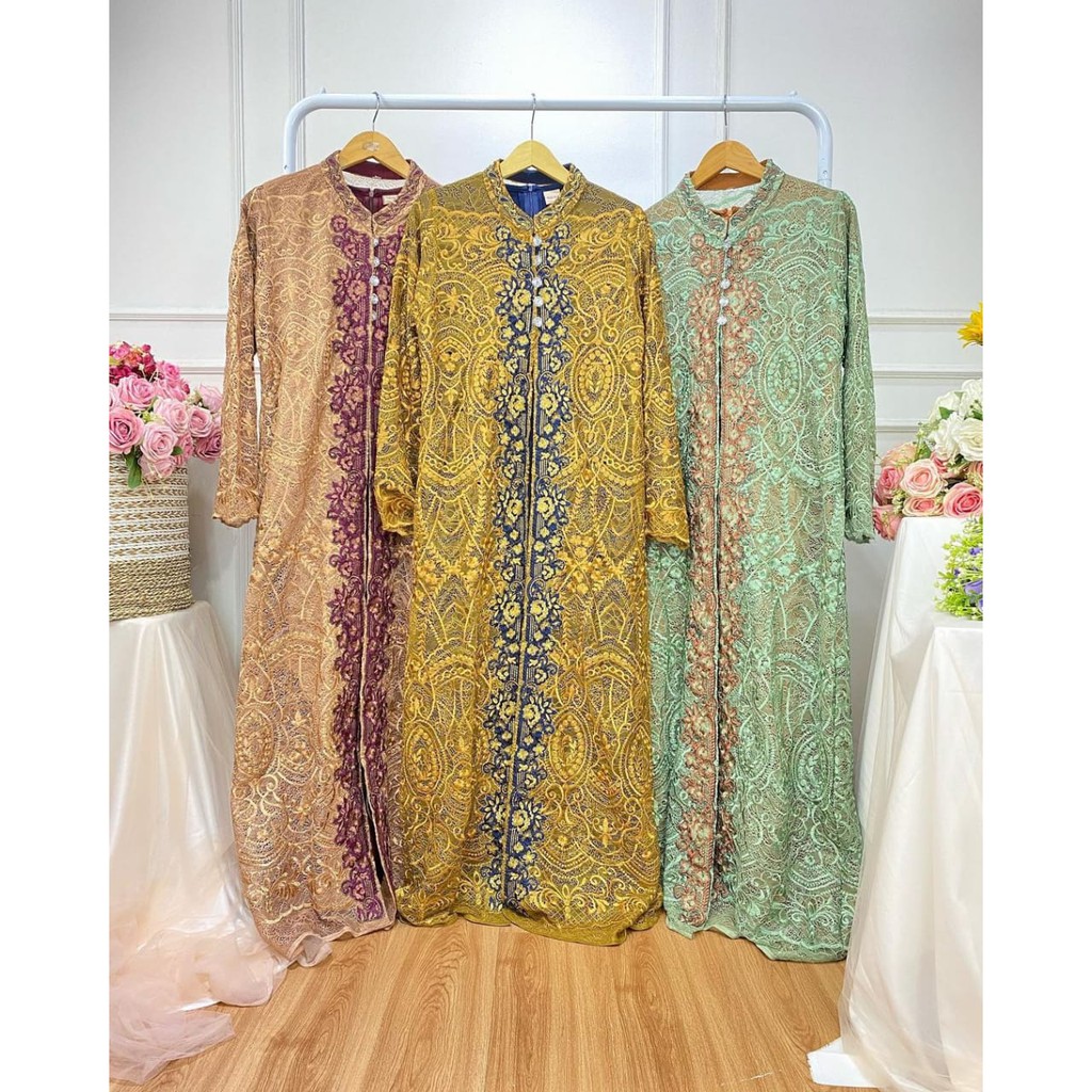 TERBARU GAMIS CARDIGAN CORNELI GLITER / LONG GAMIS PESTA