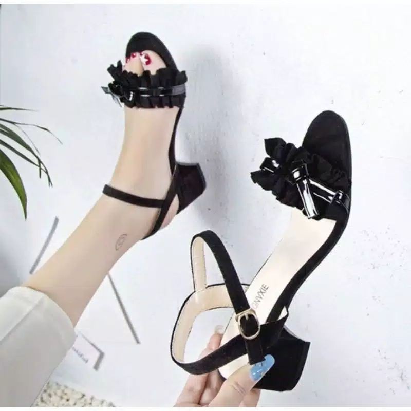 hight heels wanita hak tahu 5cm wanita RM 04