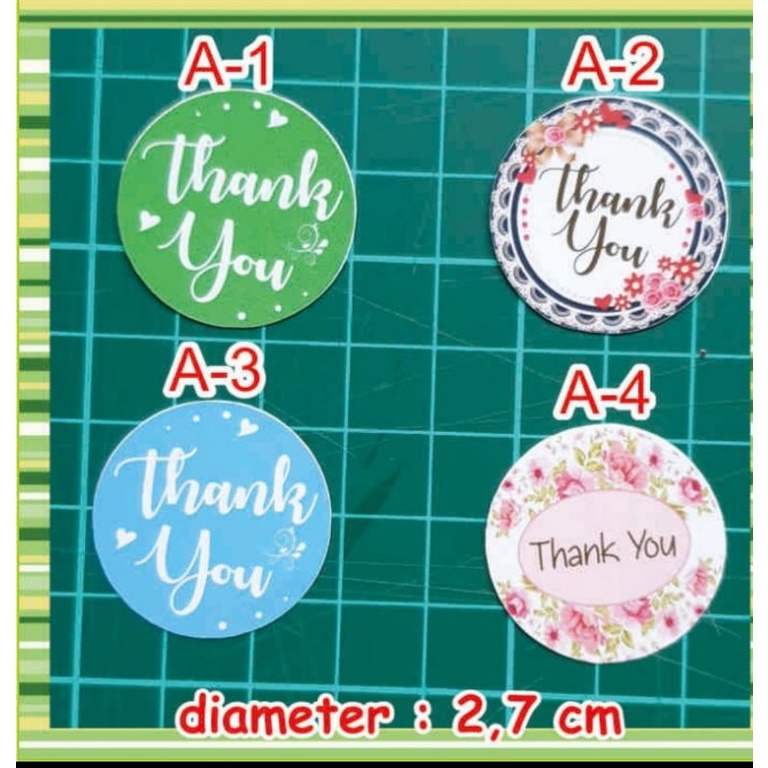 

sticker Thankyou UK. 2.7cm