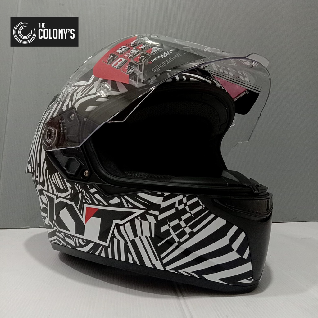 HELM KYT TT COURSE MOTIF ESPARGARO WINTE / DALLA PORTA / JAUME MASIA FLUX| HELM KYT FULL FACE FULLFA