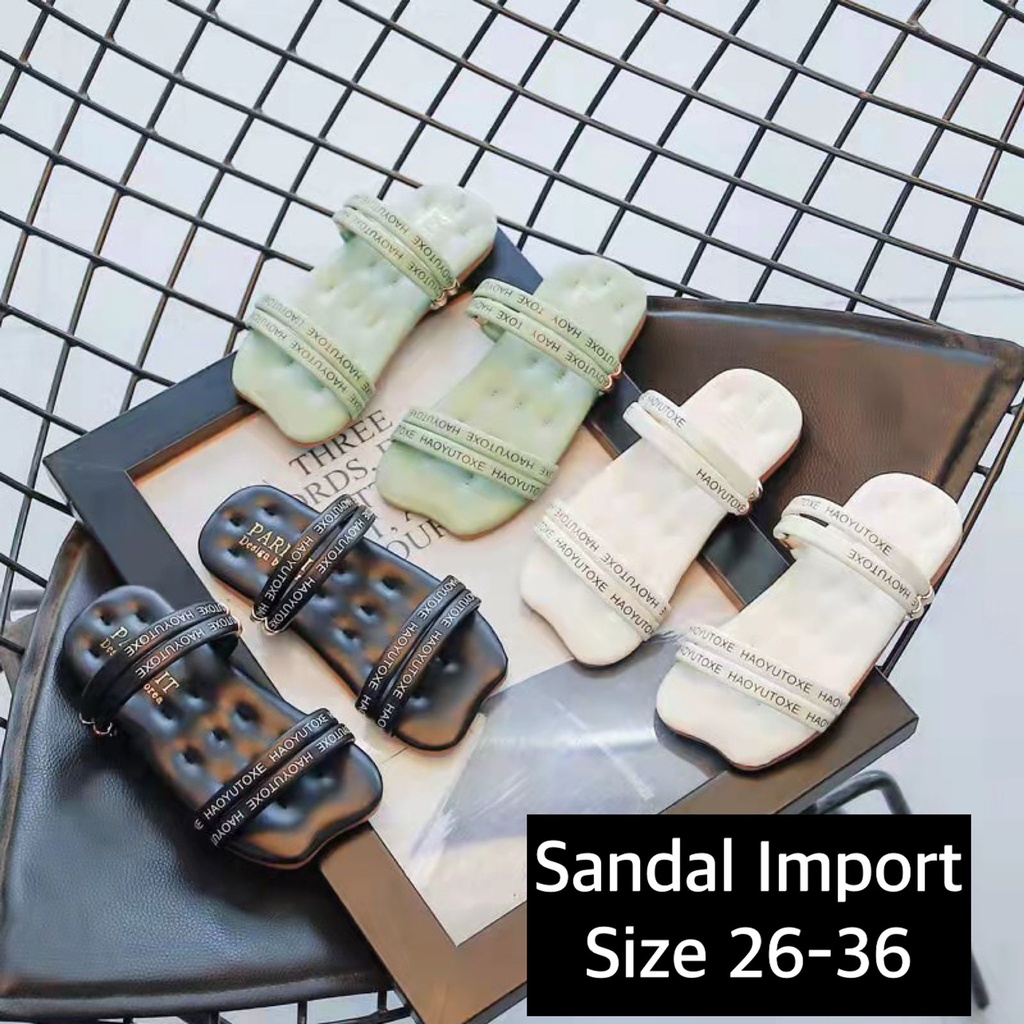 (LOLI-JKT) SD-601 SANDAL ANAK PEREMPUAN HAOYUTOXE SIZE 26-36