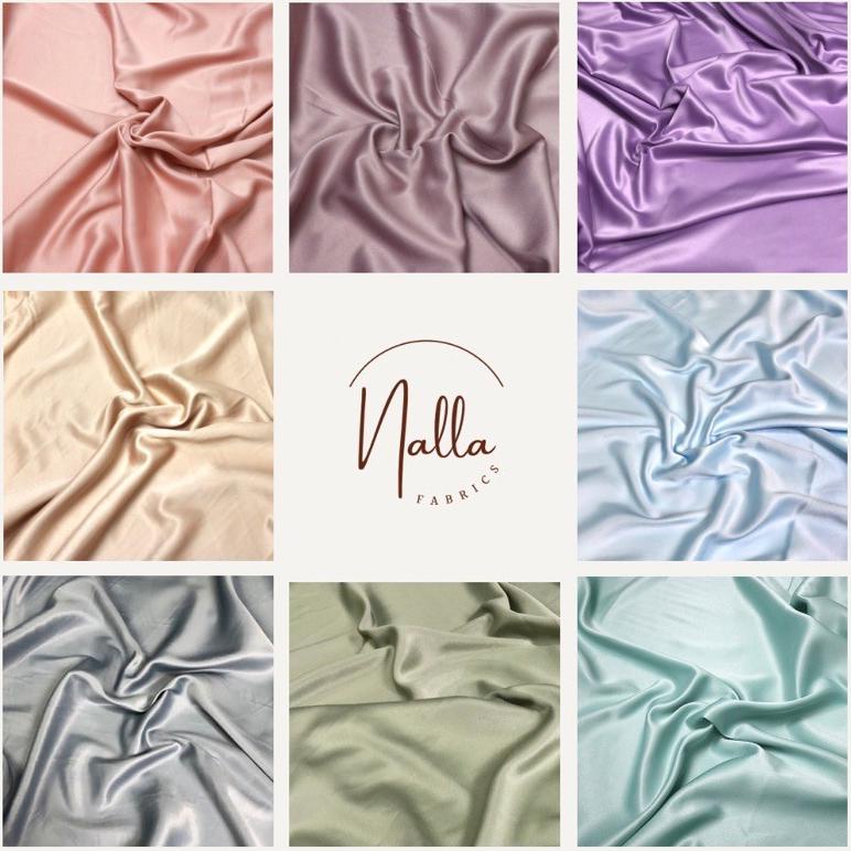 TERLARIS 1 meter Kain Satin Velvet Premium / Silk Premium - Bridesmaid