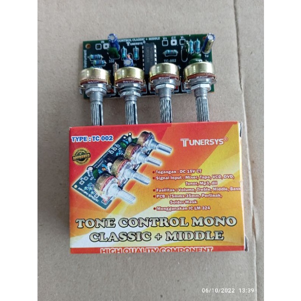 tone mono midel ic tunersys