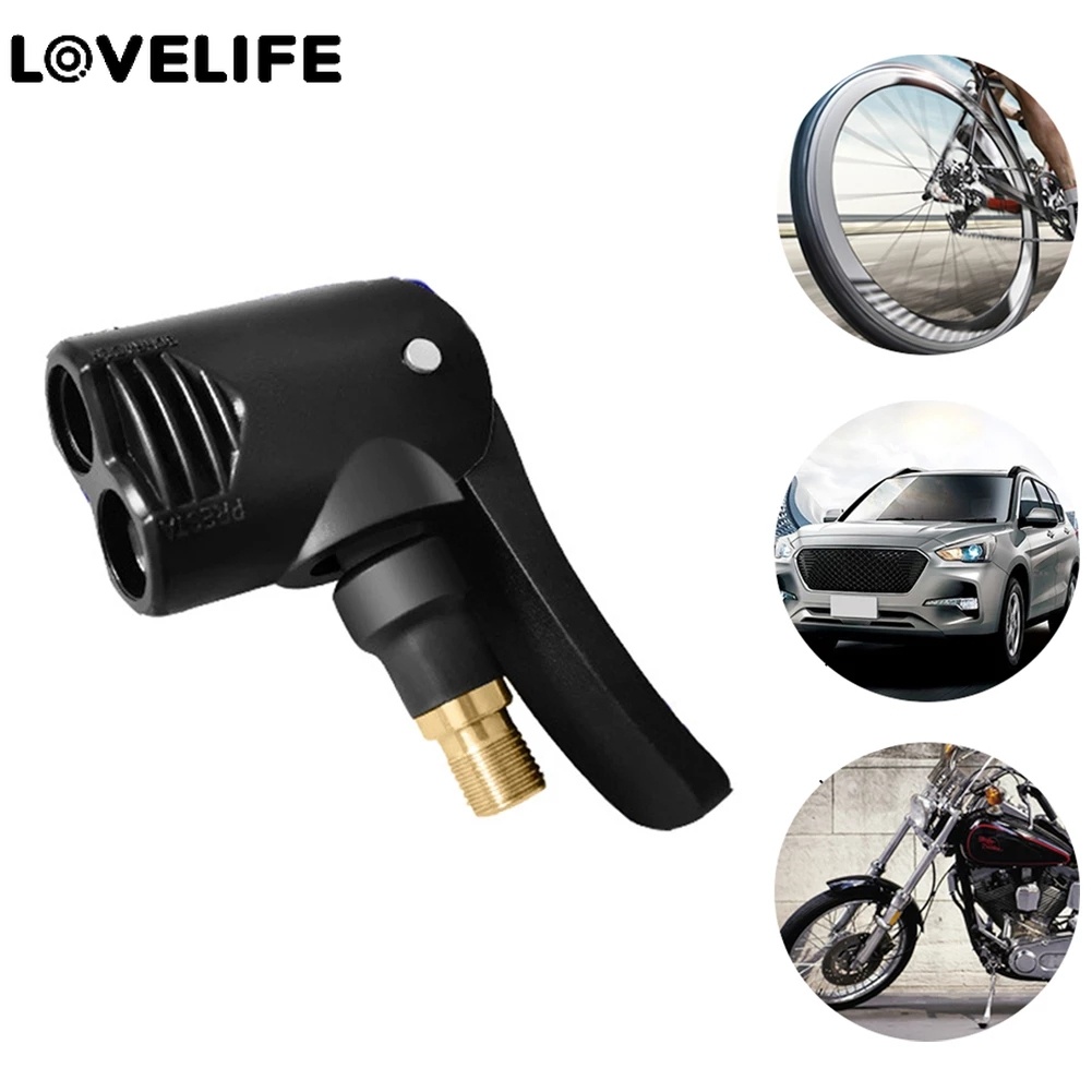 Adaptor Pompa Ban Mobil Portable Model Clip on