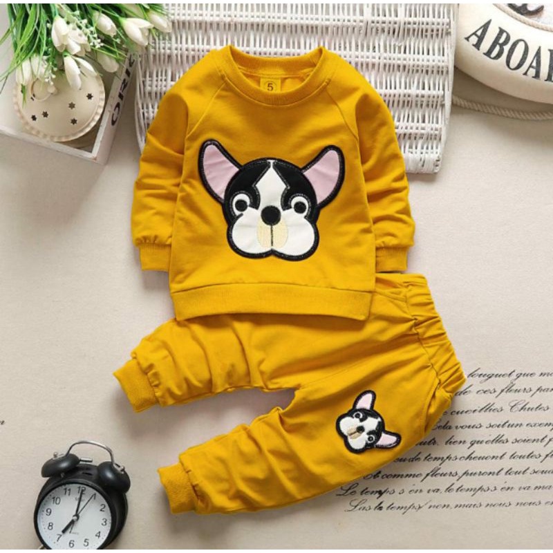 SETELAN JOGER ANAK TERBARU/SETELAN SWEATER BISA PILIH WARNA UNTUK 1-5 TAHUN