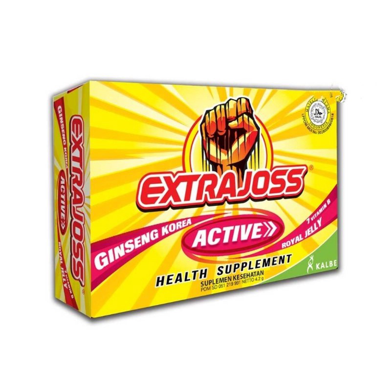 

EXTRA JOSS Suplemen Makanan Active 6 pcs