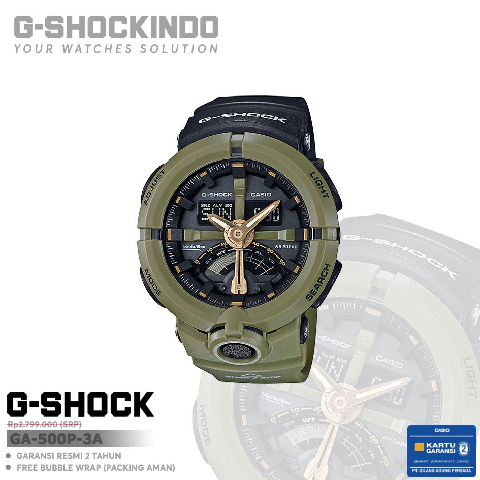 Casio G-Shock GA-500P-3A / GA-500P-3ADR Original