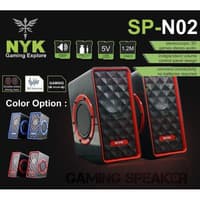 speaker gaming PC dan Laptop NYK SP-N02 speaker NYK super bass