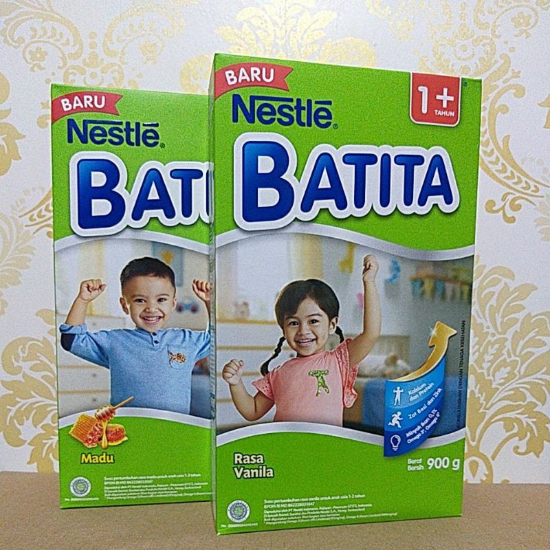 Batita 1+ Madu dan Vanila 900gram exp 2022