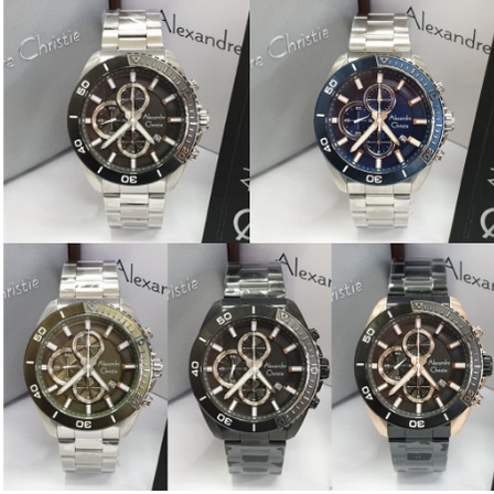 Jam Tangan Pria Original Alexandre Christie AC6543/6543/ac6543/Ac6543