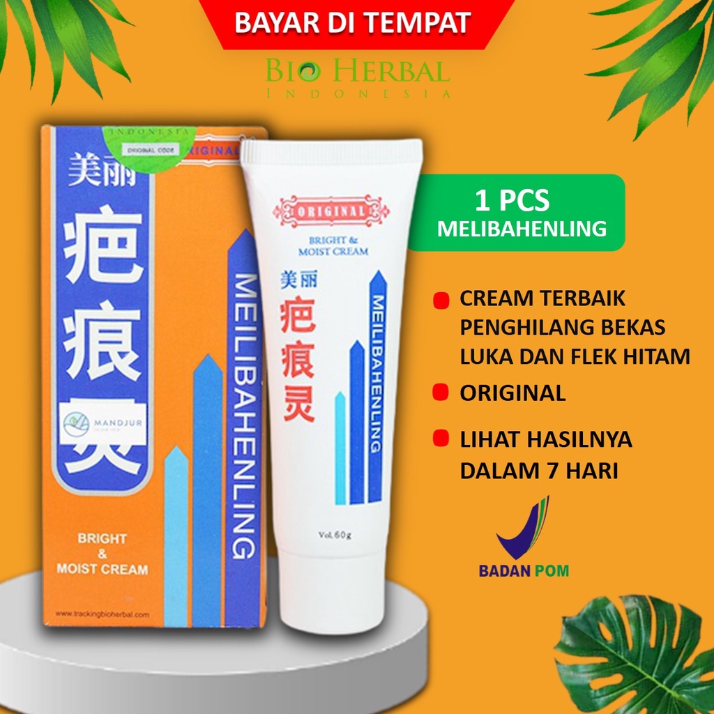 Vicell Meilibahenling Original 100% Obat Krim Penghilang Bekas Luka Hitam Koreng Jerawat Cacar Paling Ampuh