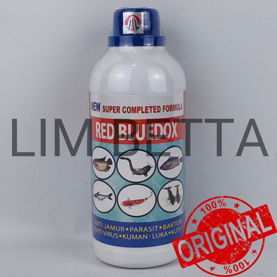 RED BLUEDOX 500 ML / OBAT IKAN ANTI JAMUR DAN PARASIT