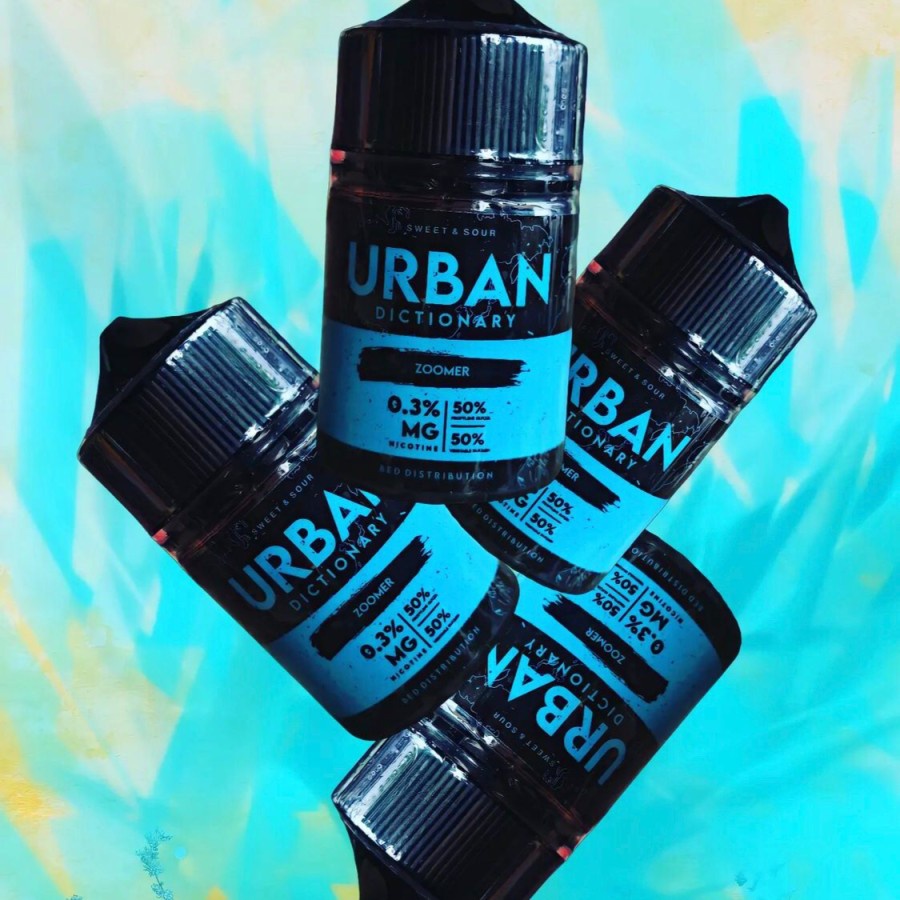 Urban Dictionary 60ML 3&amp;6mg liquid By TNT X BED Distribution berpita cukai