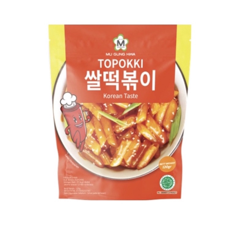 

MUGUNGHWA TOPOKKI KOREAN TASTE 120G