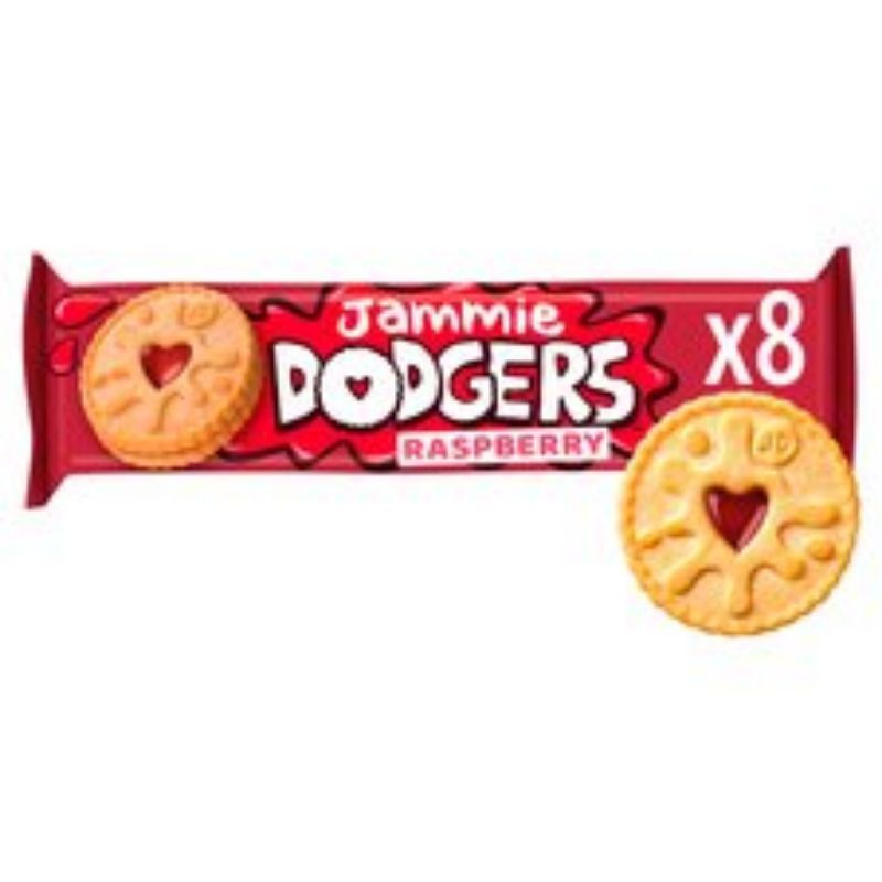 

JAMMIE DODGERS RASPBERRY FLAVA 140 GR