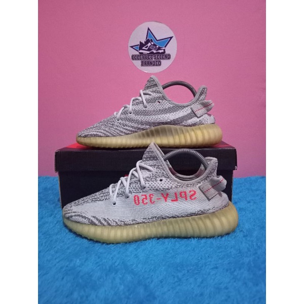 Adidas Yeezy Boost 350 V2 Blue Tint Grey Red