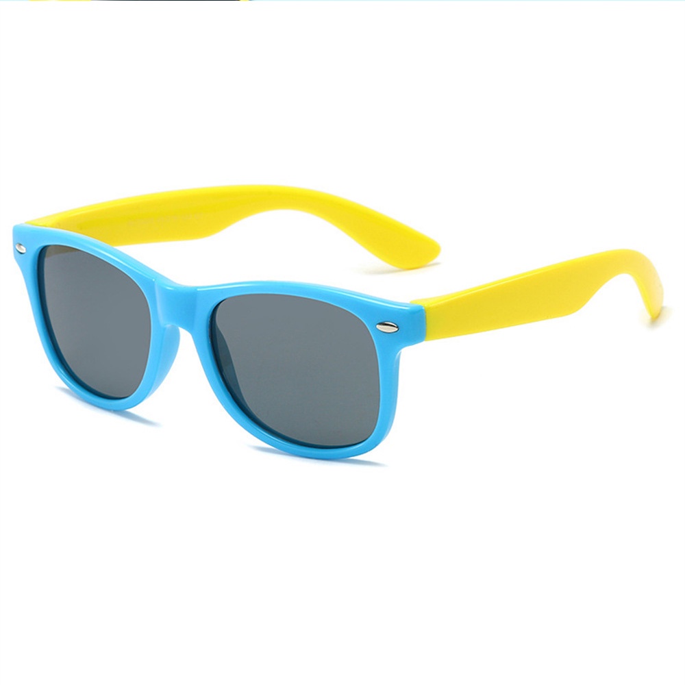 【COD Tangding】Kids Sunglasses New Polarized Sunglasses Mitting Sunglasses Kids Classic Silicone Sunglasses TPEE Glasses