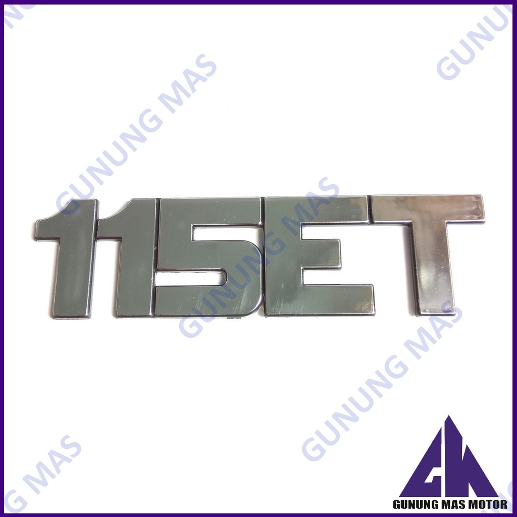 Emblem Logo 115 ET 115ET Untuk Toyota Dynasaurus WU Dyna Saurus Tempel