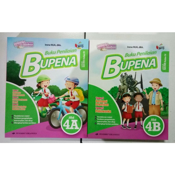 

❤BISA COD❤ Bupena 4A,4B untuk SD kelas 4