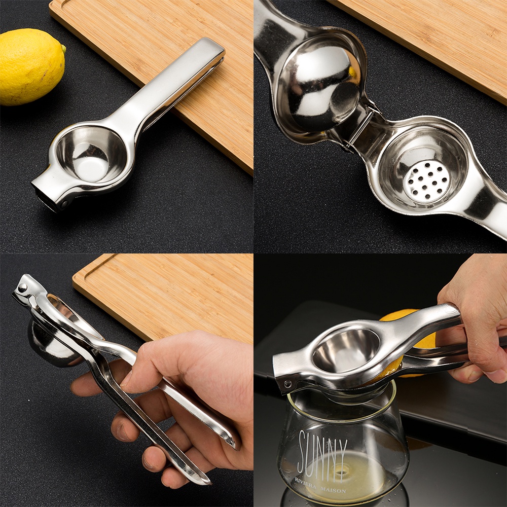 Alat Peras Lemon Squeezer Perasan Jeruk Stainless Steel