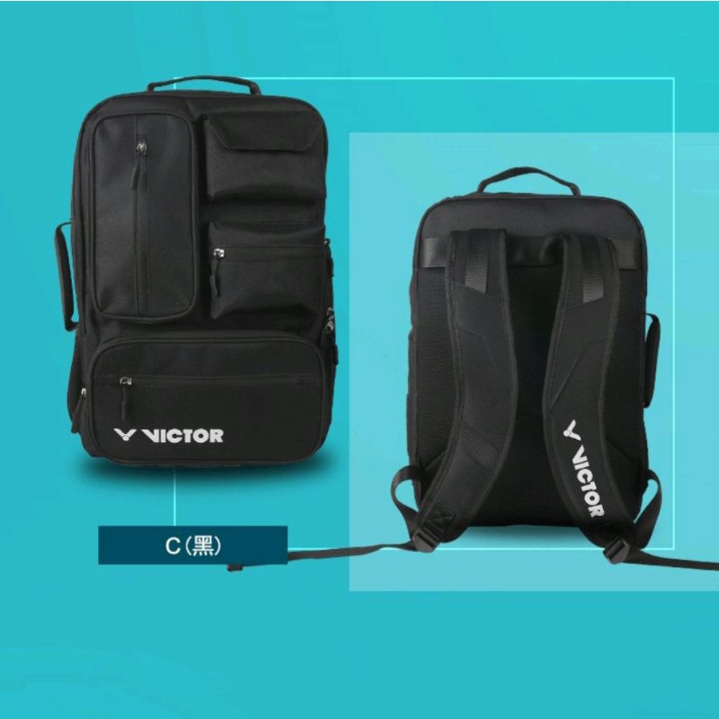 Tas Ransel Bulutangkis Victor BR 3032 / BR-3032 / BR3032 Tas raket Original