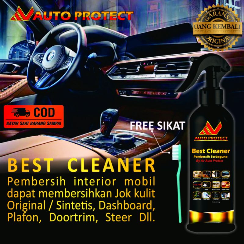 Pembersih Noda Interior | Plafon | Jok Kulit &amp; Kain | Dashboard | Interior Cleaner | Av Auto Protect