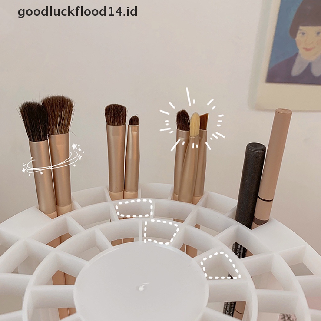 [OOID] Multifunction Makeup Brushes Storage Cosmetic Brush Holder Air-Dry Stand ID