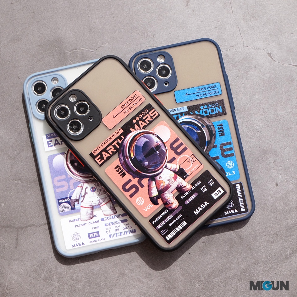 ASTRONAUT HELMET LENS COVER iPhone 6 7 8 PLUS X XS MAX XR 11 12 PRO MAX MINI