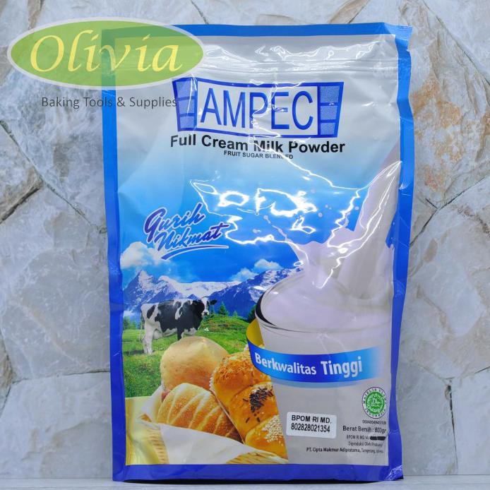 

FULL CREAM MILK POWDER / SUSU BUBUK FULL KRIM AMPEC 800G READY STOCK