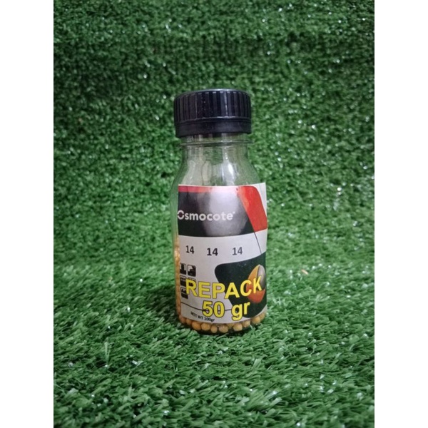 Pupuk osmocote 14 14 14 seimbang repack 50gram, pupuk slow release