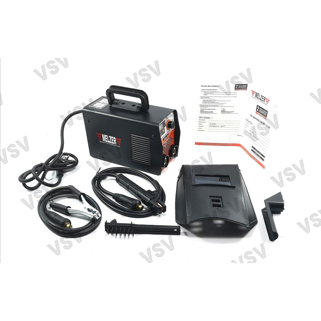 Melzer Mesin Las MMA160A IGBT Trafo Las Mesin Las inverter Welding