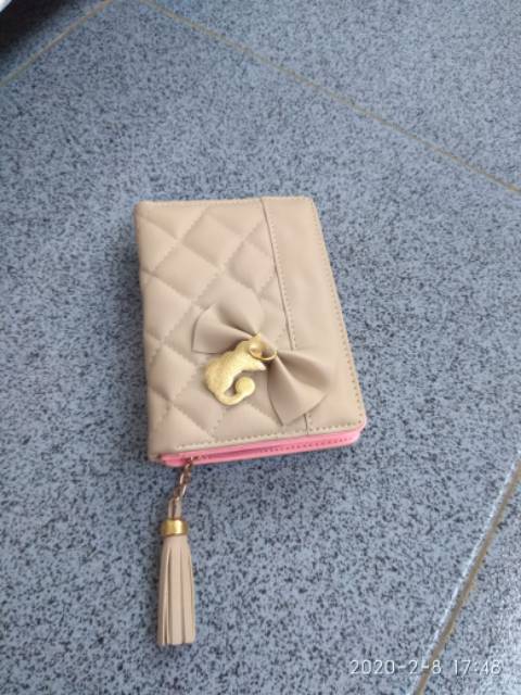 Medan Termurah KD50 Dompet taiga tebal pita lipat cantik realpicture