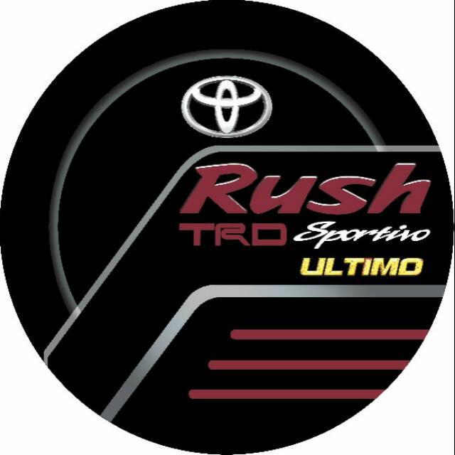 Cover ban tutup ban serep belakang mobil Rush ultimo ready