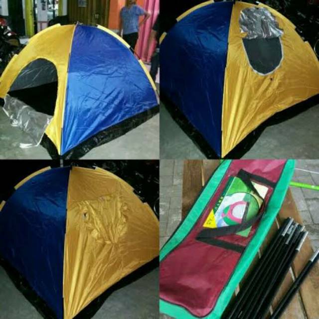 Tenda Camping KAPASITAS 6 ORANG Tenda Pendaki