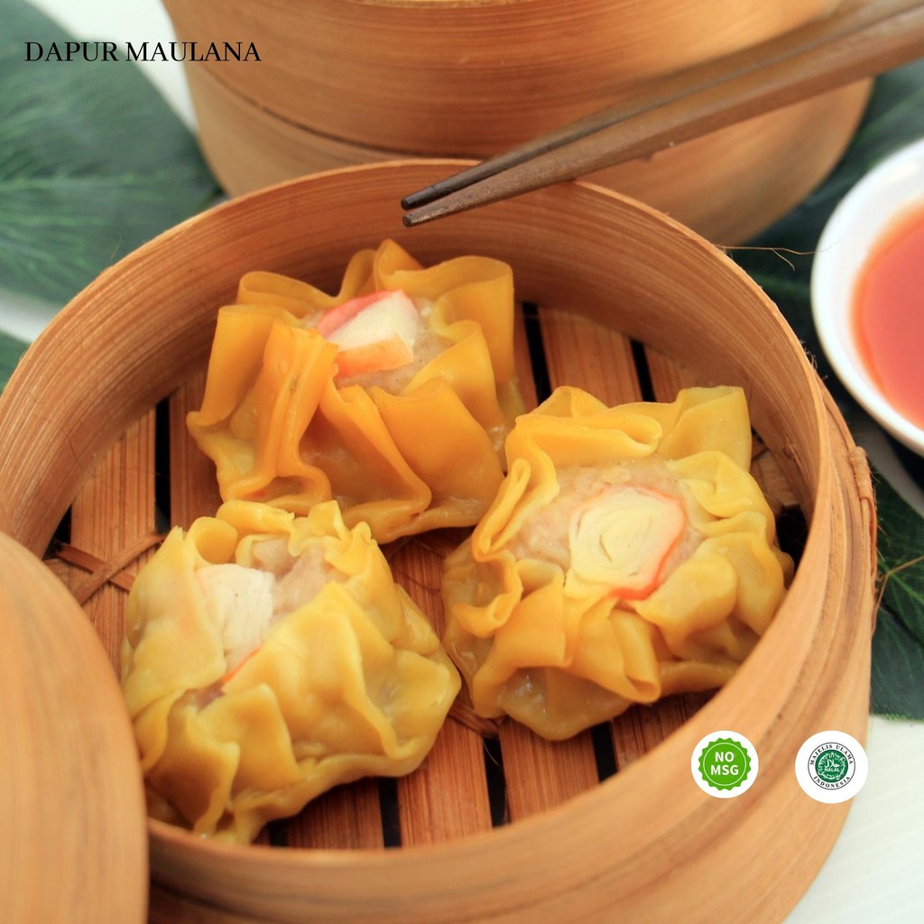 

Dimsum Frozen Maulana Halal Murah Enak Kepiting Asli Kuning Kunyit Alami