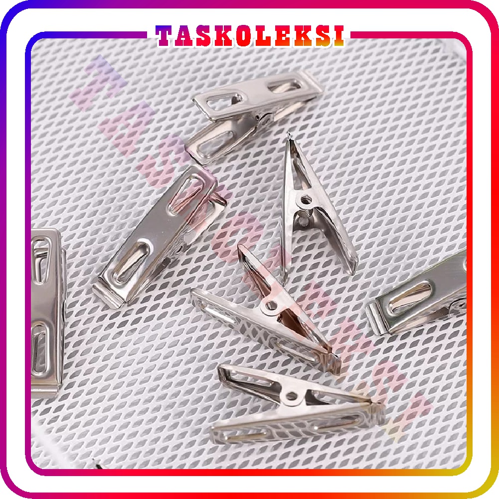 ☛TK☚ R584 JEPITAN JEMURAN PAKAIAN BAJU STAINLESS