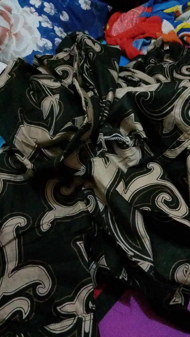 Maura Couple - Sania Ruffle Batik Couple Ori Ndoro Jowi Dnt Garansi Termurah Shopee -