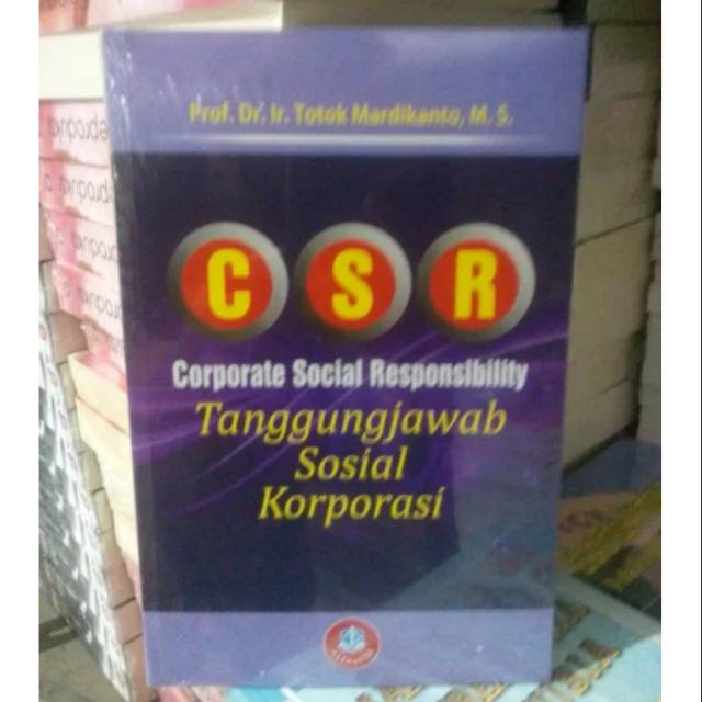 Jual Buku CSR Corporate Social Responsibility Tanggung Jawab Sosial ...