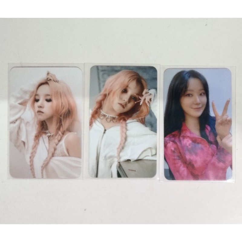 G-IDLE PHOTOCARD YUQI, SHU HUA (I Never Die Era)