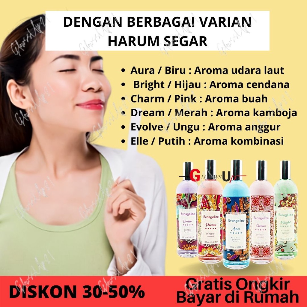 PARFUM EVANGELINE BATIK SERIES NETTO 100ML - PARFUM WANITA