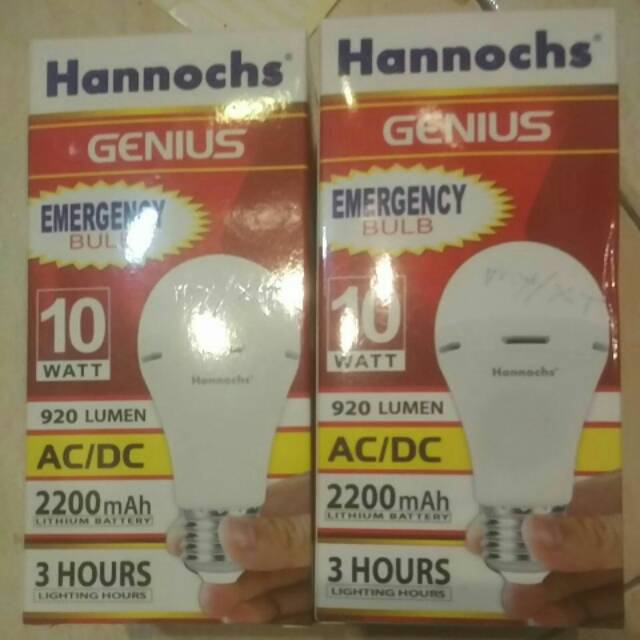HANNOCHS EMERGENCY HANNOCH GENIUS 10WATT