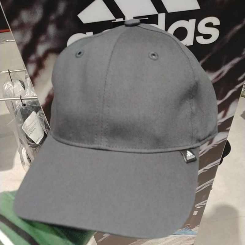 Topi Adidas original baseball cap gray black 100% legit
