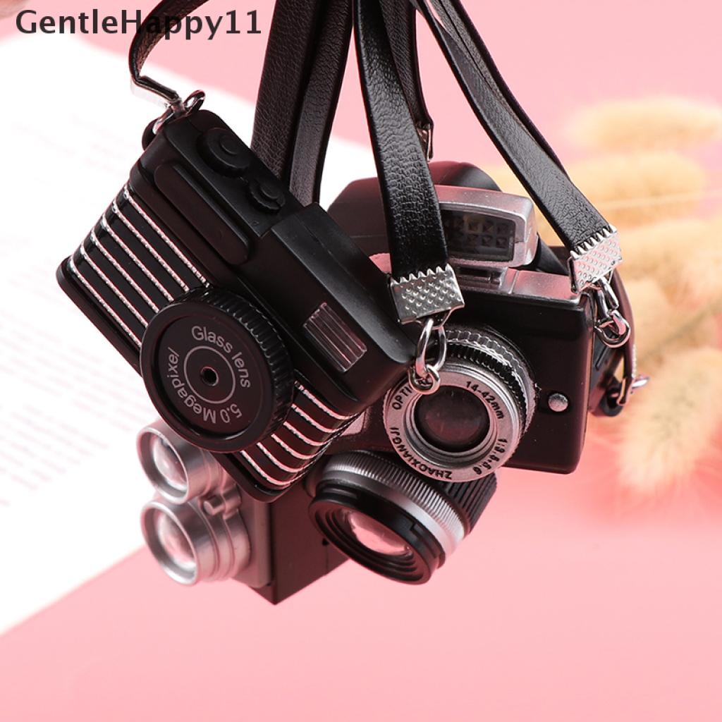 Gentlehappy 1Pc Miniatur Kamera SLR Digital Untuk Aksesoris Rumah Boneka