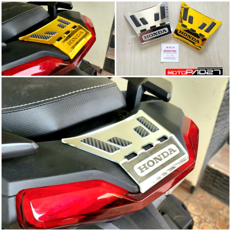 Motopad27 Garnish Cover Knalpot Honda ADV 160 Garnis Aksesoris Cover ADV 160 2022