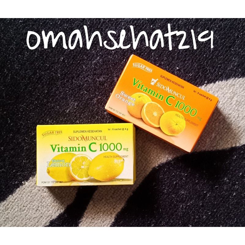 Harga Vitamin C Sidomuncul 1000 Mg Terbaru April 21 Biggo Indonesia