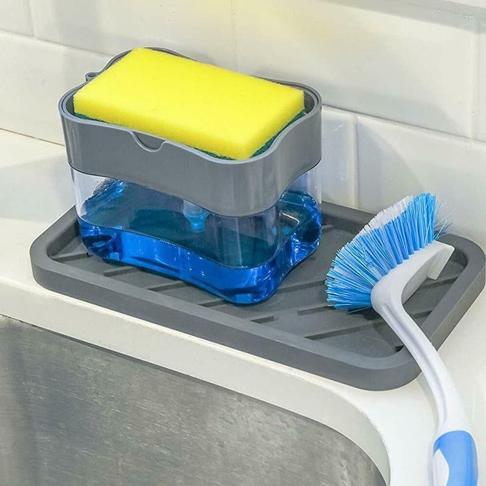 EM Dispenser  SPONGE Sabun Cuci Piring Tempat Sabun Busa Sponge