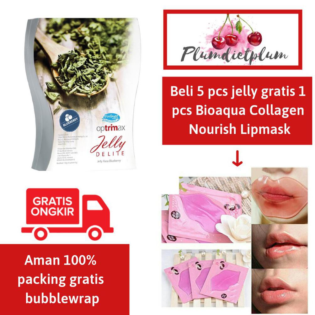 Termurah Jelly Delite Diet 5 Pcs Detox Kurus Slim Optrimax Herbal Original Aman Healthy Plum