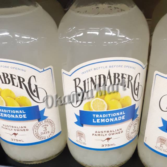 

Bundaberg Traditional Lemonade 375ml