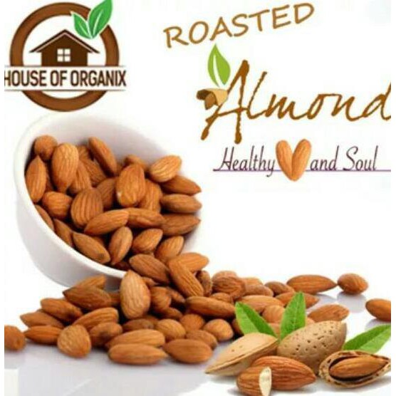 

Natural Roasted Almond (Panggang) 500 Gr